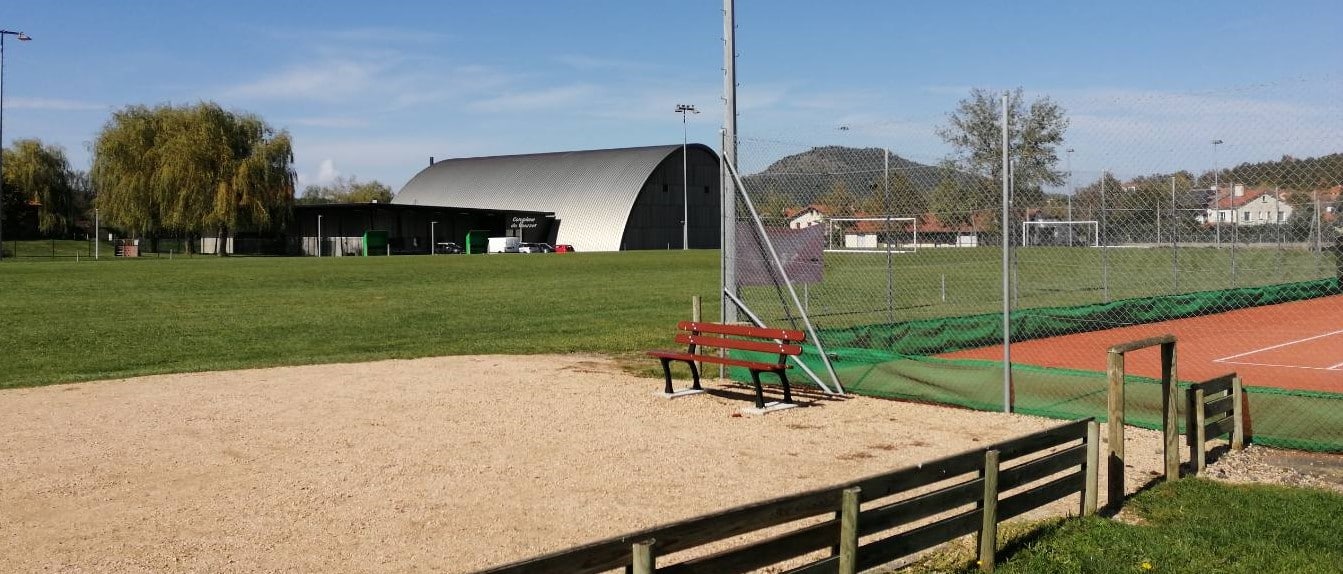 Le complexe du Vourzet et les terrains de sport