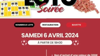 Loto du foot de Lantriac – 06 avril