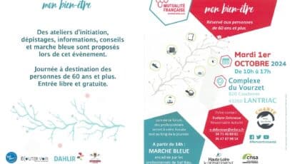 Lantriac : Rencontre Santé + 60 ans