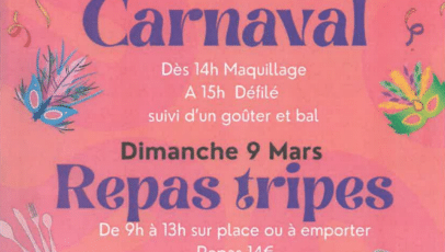A l&rsquo;asso du Mont : Carnaval et Tripes